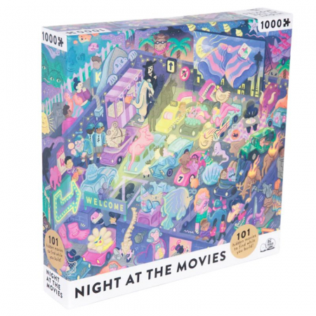 Jigsaw puzzles - Night At The Movies Puzzle (1000 pieces) - EN
