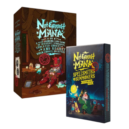 Board Games - Not Enough Mana + Spellsmiths & Summoners (Extensie) - Promo Pack