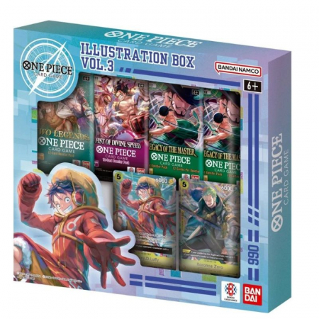 TCG - One Piece Card Game - Legacy Of The Master -  Illustration Box Volume 03  - EN