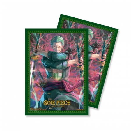 Precomenzi - Bandai One Piece 11 Official Standard Sleeves - Roronoa Zoro 63x88 mm (70 buc)