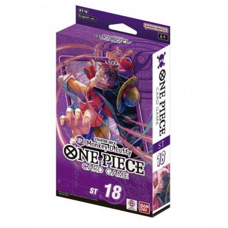 One Piece - One Piece Card Game - Purple Monkey D. Luffy Starter Deck ST-18 - EN