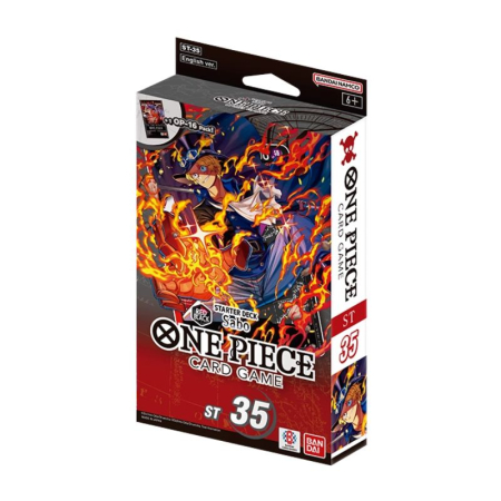 One Piece - One Piece Card Game - Red/Black Sabo Starter Deck ST-35 - EN