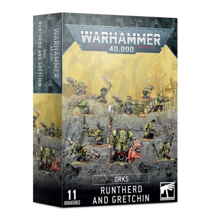 Warhammer 40K - Orks: Runtherd and Gretchin - GW