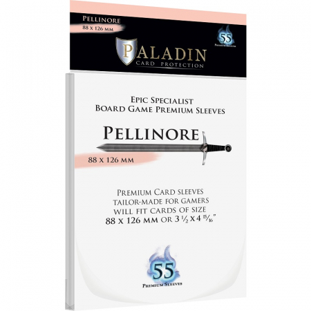 Sleeves - Paladin Pellinore Sleeves -  Premium Epic Specialist 88x126mm (55 buc)