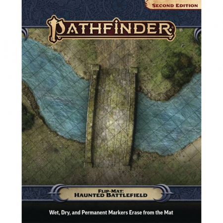 Accesorii generice RPG - Pathfinder Flip-Mat: Haunted Battlefield - EN