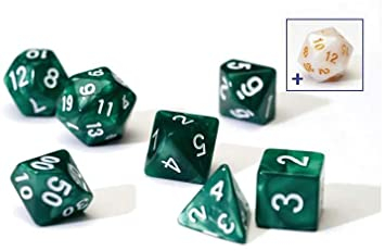 Zaruri - Pearl Green Poly Set - Sirius Dice