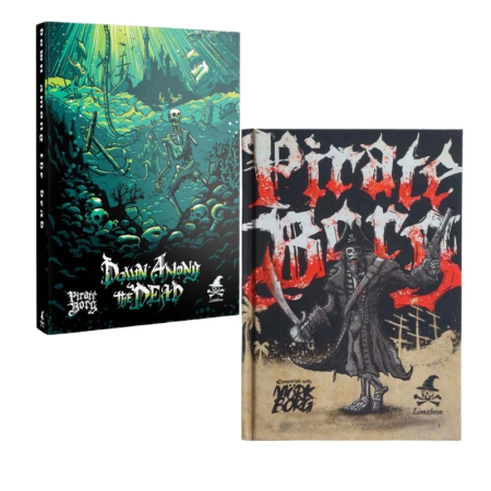 RPG - Pirate Borg RPG - Core Rulebook + Down Among the Dead - Promo Pack