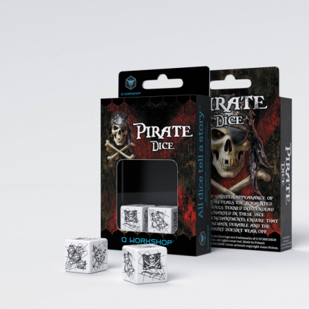 Dice trays & bags - Pirate Dice & Bag