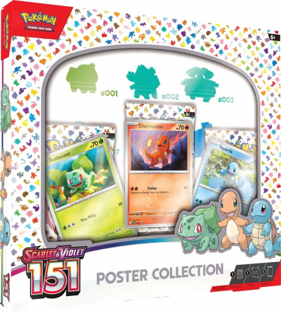 Precomenzi - PKM - Scarlet & Violet 151 Poster Box - EN