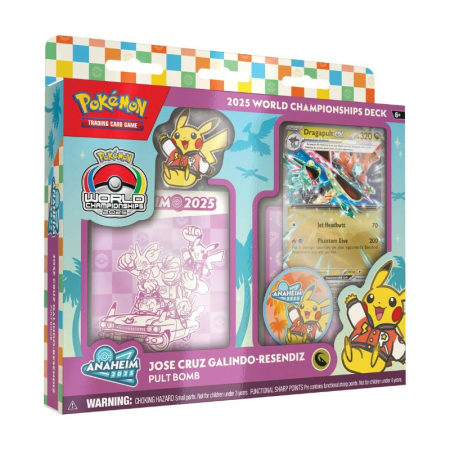 Pokemon - Pokemon - 2025 World Championships Deck - Jose Cruz Galindo-Resendiz Dragapult ex - EN
