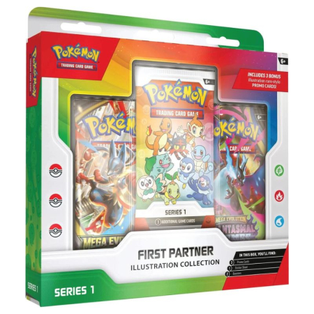 Pokemon - Pokemon - First Partner Illustration Collection - Series 1 - EN