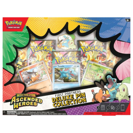 Pokemon - Pokemon - Mega Evolution Ascended Heroes - First Partners Deluxe Pin Collection - EN