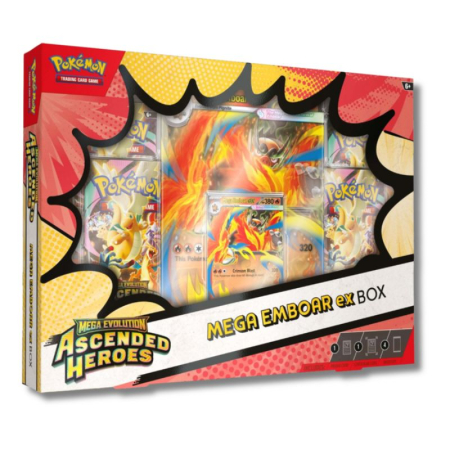 Pokemon - Pokemon - Mega Evolution Ascended Heroes - Mega Emboar ex Box - EN
