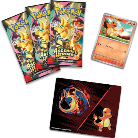 Pokemon - Mega Evolution Ascended Heroes - Tech Sticker Collection - Charmander - EN [1]