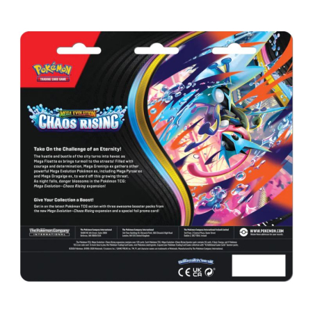 Pokemon - Mega Evolution Chaos Rising 3 Pack Blister - Charmeleon - EN [1]