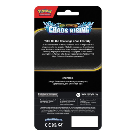 Pokemon - Mega Evolution Chaos Rising Checklane Blister - Toxel - EN [1]