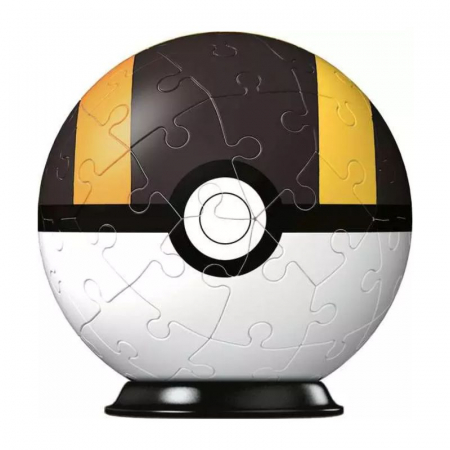 Geek Zone - Pokemon - Pokeball Black 3D Puzzle Ball