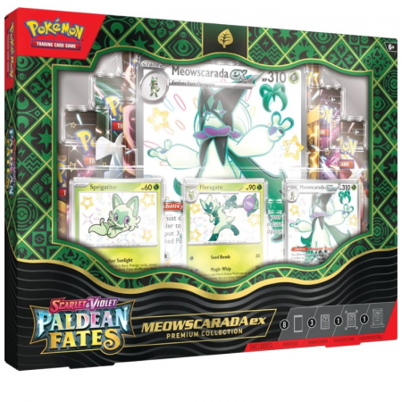 Pokemon - Pokemon - Scarlet & Violet 4.5 Paldean Fates Premium Collection - Meowscarada ex - EN