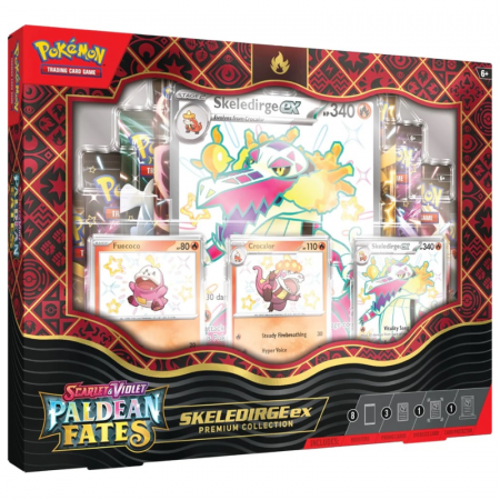 Pokemon - Pokemon - Scarlet & Violet 4.5 Paldean Fates Premium Collection - Skeledirge ex - EN