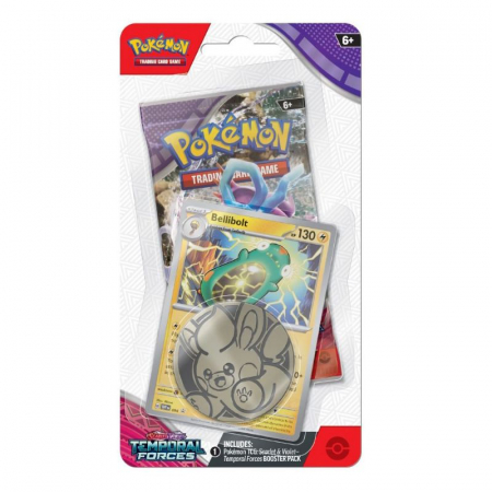 Pokemon - Pokemon - Scarlet & Violet 5 Temporal Forces Checklane Blister - Bellibolt - EN