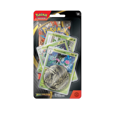Noutăți - Pokemon TCG: Mega Evolution Premium Checklane Blister - Meowscarada - EN