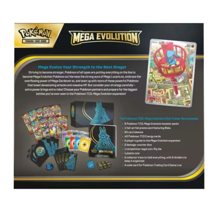 Pokemon TCG - Mega Evolutions Elite Trainer Box Lucario - EN [1]