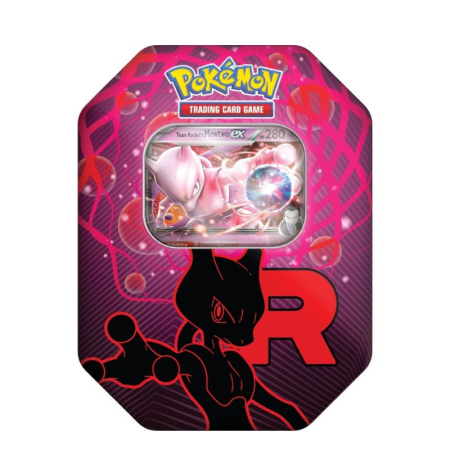 Precomenzi - Pokemon TCG - Destined Rivals: Team Rocket Tin - Mewtwo - EN