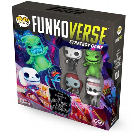 Jocuri de strategie - POP! Funkoverse: Nightmare Before Christmas 100 - Base Set - EN