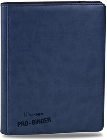 Albume & pagini - Premium Pro-Binder - 9-Pocket Portfolio - Blue