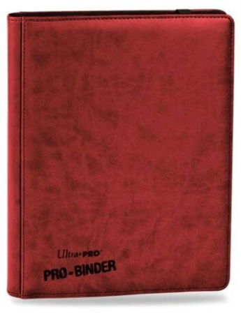 Albume & pagini - Premium Pro-Binder - 9-Pocket Portfolio - Red