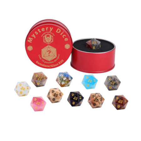 Zaruri - Quest's Reward Mystery Dice Gemstone D20 (1 dice)
