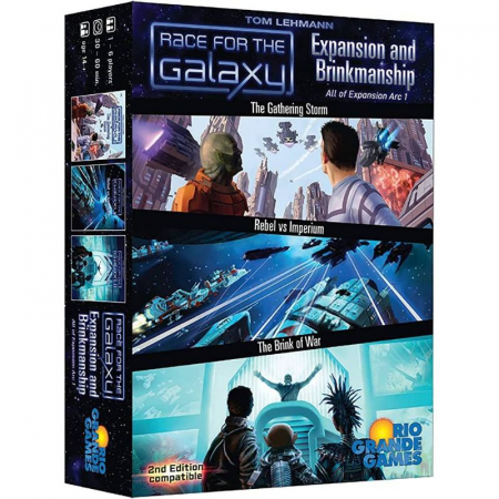 Board Games - Race for the Galaxy: Expansion and Brinkmanship - The Combined 1st Arc Expansion (Extensie) - EN