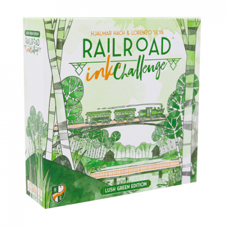 Precomenzi - Railroad Ink Challenge - Lush Green Edition