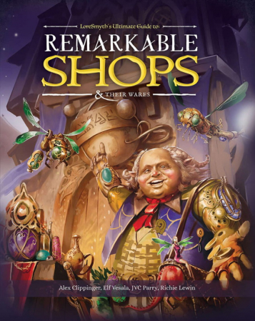 Dungeons & Dragons - Remarkable Shops & Their Wares Hardcover (5e Sourcebook) - EN