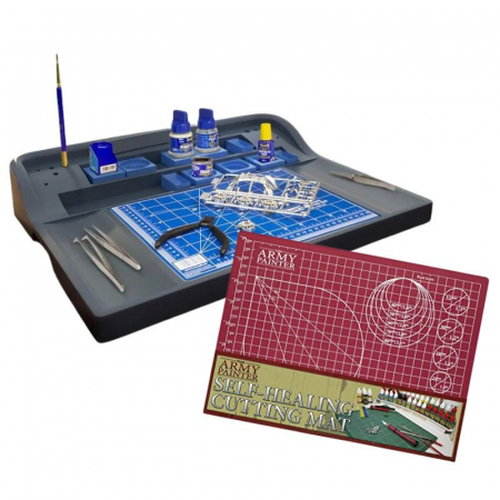 Unelte & lipici - Revell Work Station + Self healing cutting mat - Promo Pack