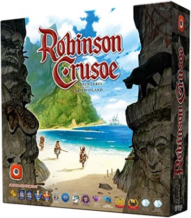 Jocuri cooperative - Robinson Crusoe: Adventures on the Cursed Island - EN - (cutie usor deteriorata)