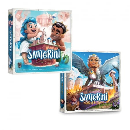 Jocuri de strategie - Santorini + Riddle of the Sphinx - Promo Pack