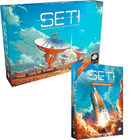 Board Games - SETI + SETI: Space Agencies (Exensie) - Promo Pack