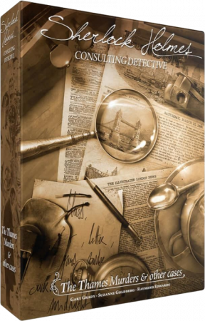 Jocuri cooperative - Sherlock Holmes Consulting Detective: The Thames Murders & Other Cases - EN