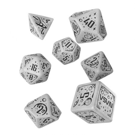 Zaruri - Q-Workshop - Space Dice Set - Apollo (7 dice)
