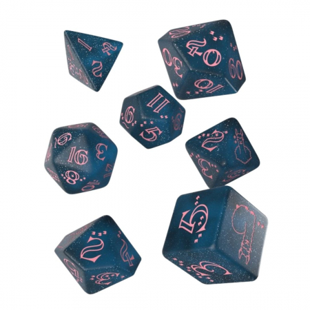 Zaruri - Q-Workshop - Sparkling Llama Dice Set (7 dice)