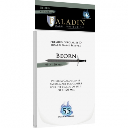 Accesorii - Paladin Beorn Sleeves - Premium Specialist D 68x120mm (55 buc)