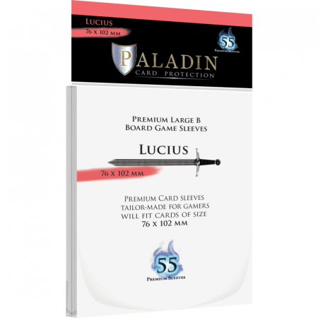 Precomenzi - Paladin Lucius Large Sleeves - Premium B 76x102mm (55 buc)