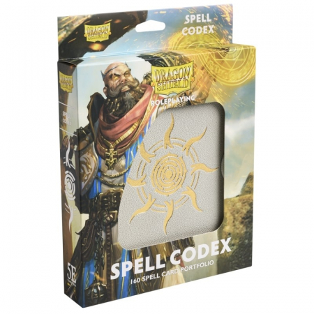 Albume & pagini - Dragon Shield Spell Codex Portfolio - Ashen White