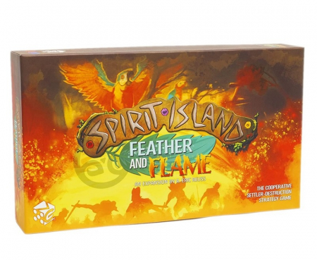 Jocuri cooperative - Spirit Island: Feather and Flame Reprint (Extensie) + Foil Panels - EN