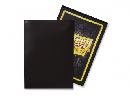 Standard Sleeves: Black 63x88mm (100 buc) - Dragon Shield [1]