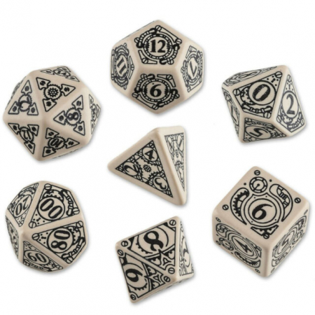 Zaruri - Steampunk Dice Beige/Black