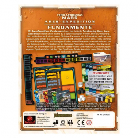 Terraforming Mars - Ares Expedition: Foundations (Extensie) - EN [1]