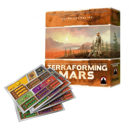 Board Games - Terraforming Mars + Terraforming Mars: Dual Layer Player Boards - Promo Pack