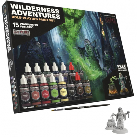Seturi de vopsele - The Army Painter - Warpaints Fanatic - Wilderness Adventures Paint Set